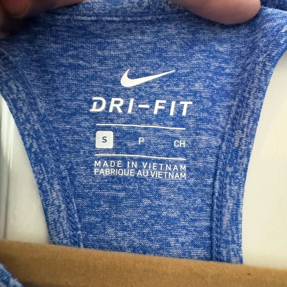 Nike DRI-Fit Blue Heathered Women's Tank Top